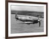 Spitfire in Flight-null-Framed Photographic Print