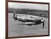 Spitfire in Flight-null-Framed Photographic Print