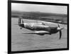 Spitfire in Flight-null-Framed Photographic Print