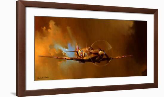 Spitfire-Barrie Clark-Framed Art Print