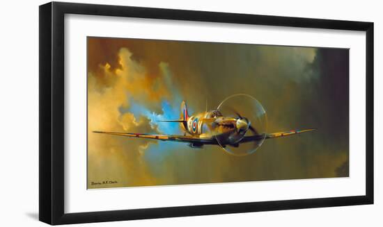 Spitfire-Barrie Clark-Framed Art Print