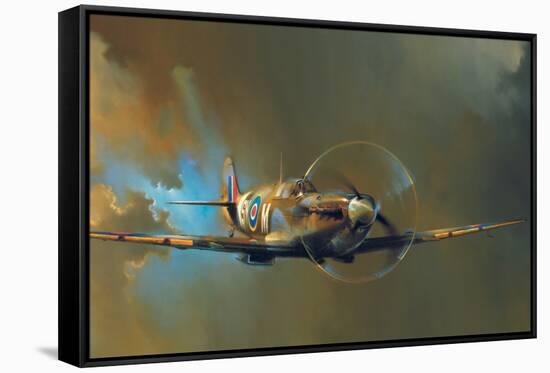 Spitfire-Barrie Clark-Framed Stretched Canvas