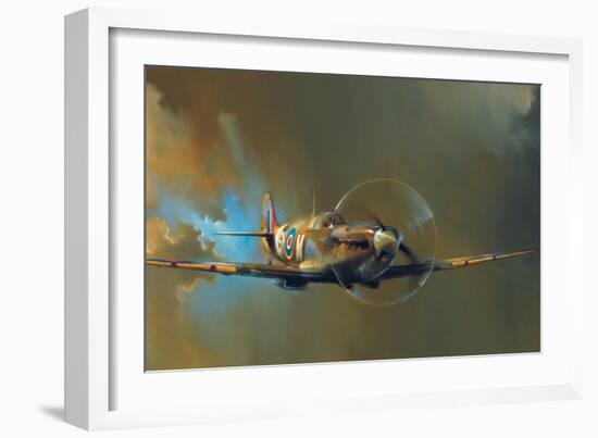 Spitfire-Barrie Clark-Framed Art Print