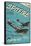 Spitfire-Rocket 68-Framed Stretched Canvas