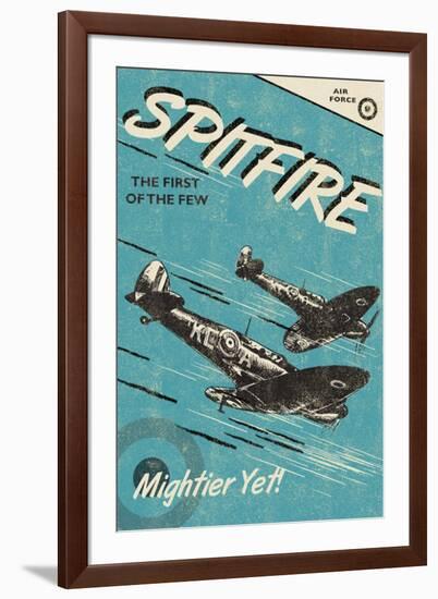 Spitfire-Rocket 68-Framed Giclee Print