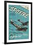 Spitfire-Rocket 68-Framed Giclee Print