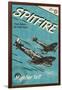 Spitfire-Rocket 68-Framed Giclee Print