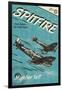 Spitfire-Rocket 68-Framed Giclee Print