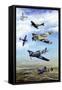 Spitfires & Hurricanes, 2012-Alex Williams-Framed Stretched Canvas