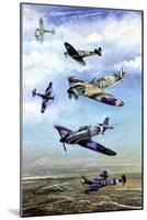 Spitfires & Hurricanes, 2012-Alex Williams-Mounted Giclee Print
