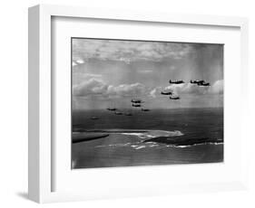 Spitfires on Patrol-null-Framed Photographic Print