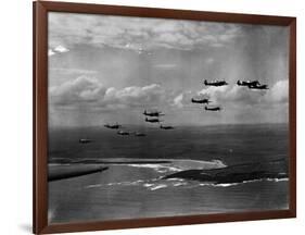 Spitfires on Patrol-null-Framed Photographic Print