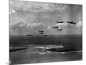 Spitfires on Patrol-null-Mounted Photographic Print