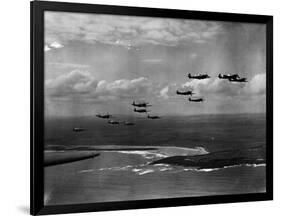 Spitfires on Patrol-null-Framed Photographic Print