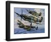 Spitfires-Wilf Hardy-Framed Giclee Print