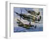 Spitfires-Wilf Hardy-Framed Giclee Print