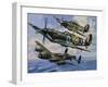 Spitfires-Wilf Hardy-Framed Giclee Print