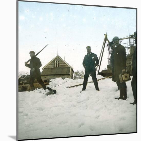 Spitsbergen, Andree Expedition to the North Pole, Back from Hunting-Leon, Levy et Fils-Mounted Photographic Print