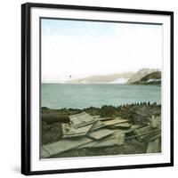 Spitsbergen, Andree Expedition to the North Pole, Departure of the Balloon, July 11, 1897, 2H30-Leon, Levy et Fils-Framed Photographic Print