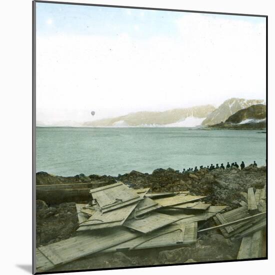 Spitsbergen, Andree Expedition to the North Pole, Departure of the Balloon, July 11, 1897, 2H30-Leon, Levy et Fils-Mounted Photographic Print