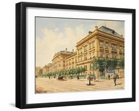 Spittalgasse in Vienna, 1904-Richard Redgrave-Framed Giclee Print