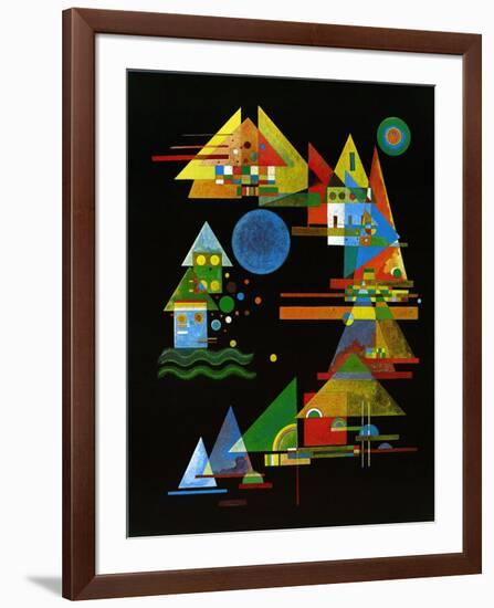 Spitze in Bogen, c.1927-Wassily Kandinsky-Framed Art Print