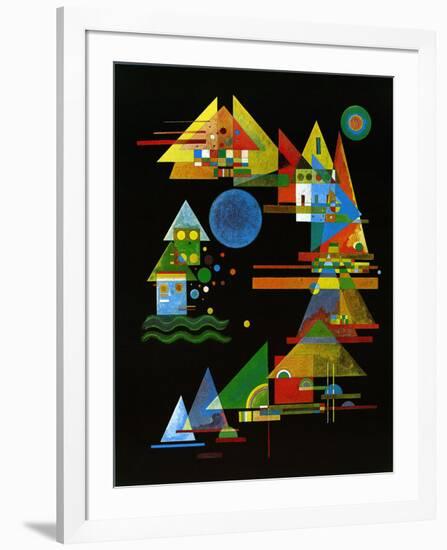 Spitze in Bogen, c.1927-Wassily Kandinsky-Framed Art Print