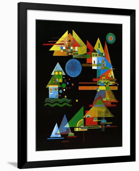 Spitze in Bogen, c.1927-Wassily Kandinsky-Framed Art Print