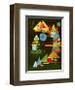 Spitzen In Bogen, c.1927-Wassily Kandinsky-Framed Art Print