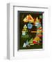 Spitzen In Bogen, c.1927-Wassily Kandinsky-Framed Art Print