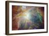 Spitzer and Hubble Create Colorful Masterpiece Space Photo-null-Framed Art Print