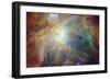 Spitzer and Hubble Create Colorful Masterpiece Space Photo-null-Framed Art Print