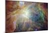 Spitzer and Hubble Create Colorful Masterpiece Space Photo-null-Mounted Poster