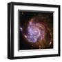 Spitzer-Hubble-Chandra Composite of M101-null-Framed Art Print