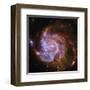 Spitzer-Hubble-Chandra Composite of M101-null-Framed Art Print