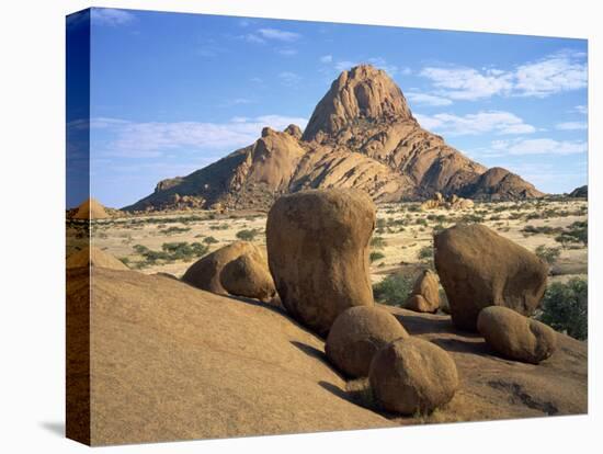 Spitzkoppe, 1728M, Between Windhoek and Shakapmund, Damaraland, Namibia, Africa-Renner Geoff-Stretched Canvas