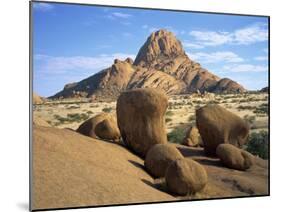 Spitzkoppe, 1728M, Between Windhoek and Shakapmund, Damaraland, Namibia, Africa-Renner Geoff-Mounted Photographic Print