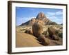 Spitzkoppe, 1728M, Between Windhoek and Shakapmund, Damaraland, Namibia, Africa-Renner Geoff-Framed Photographic Print