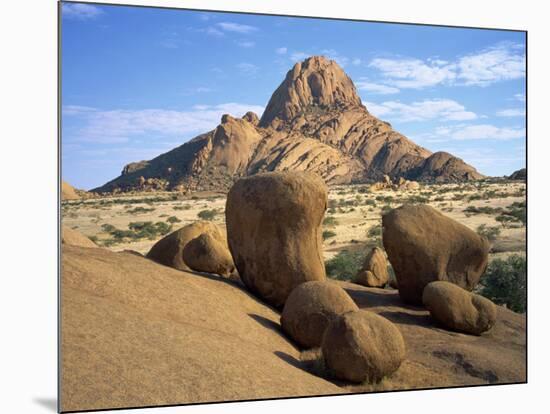 Spitzkoppe, 1728M, Between Windhoek and Shakapmund, Damaraland, Namibia, Africa-Renner Geoff-Mounted Photographic Print