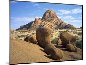 Spitzkoppe, 1728M, Between Windhoek and Shakapmund, Damaraland, Namibia, Africa-Renner Geoff-Mounted Photographic Print