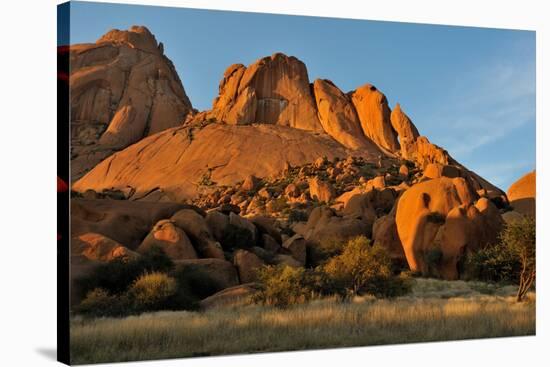 Spitzkoppe in Namibia at Sunset-Grobler du Preez-Stretched Canvas