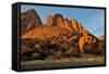 Spitzkoppe in Namibia at Sunset-Grobler du Preez-Framed Stretched Canvas