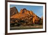 Spitzkoppe in Namibia at Sunset-Grobler du Preez-Framed Photographic Print