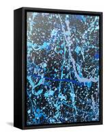 Splash 3-Abstract Graffiti-Framed Stretched Canvas