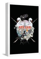 Splash Culture Black-null-Framed Poster