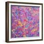 Splash I-Abstract Graffiti-Framed Giclee Print