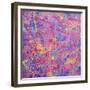 Splash I-Abstract Graffiti-Framed Giclee Print