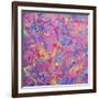 Splash I-Abstract Graffiti-Framed Giclee Print