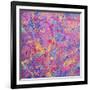 Splash I-Abstract Graffiti-Framed Giclee Print