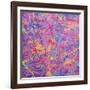 Splash I-Abstract Graffiti-Framed Giclee Print